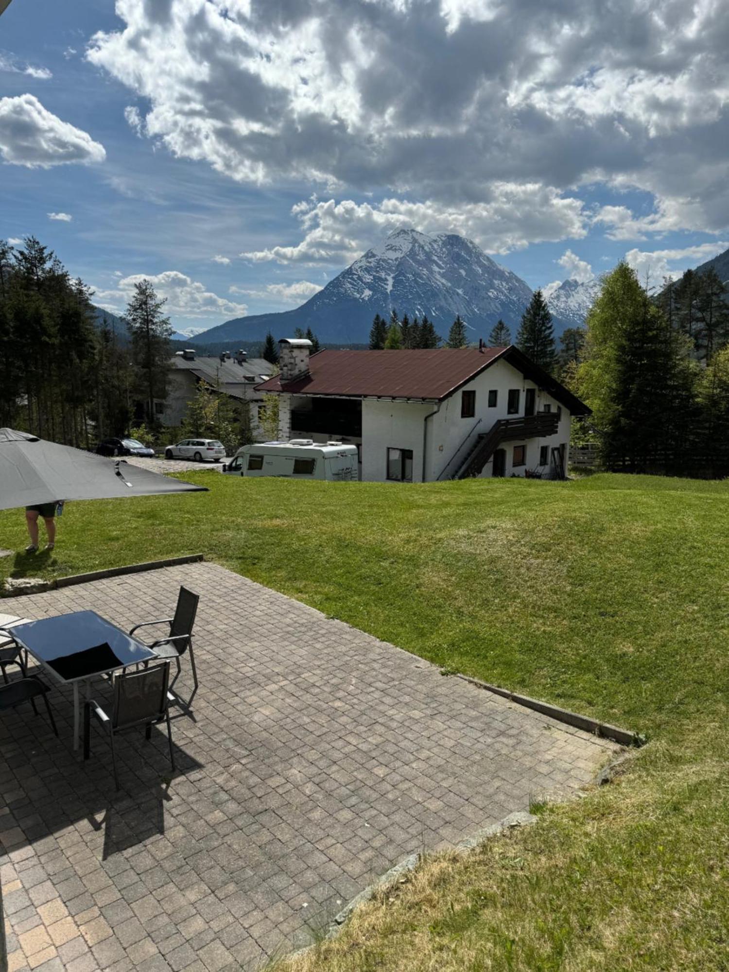 Alpenmond Appartement Leutasch Buitenkant foto
