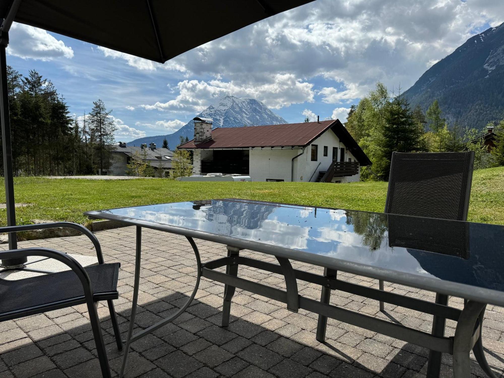 Alpenmond Appartement Leutasch Buitenkant foto